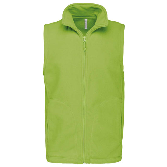 LUCA - MEN'S MICROFLEECE GILET - Lime - Main