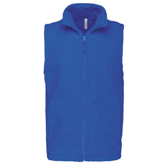 LUCA - MEN'S MICROFLEECE GILET - True Indigo - Main