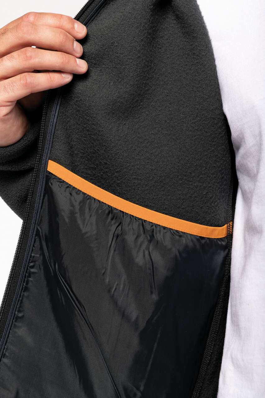 MARCO - FULL ZIP MICROFLEECE JACKET - Black - Additional