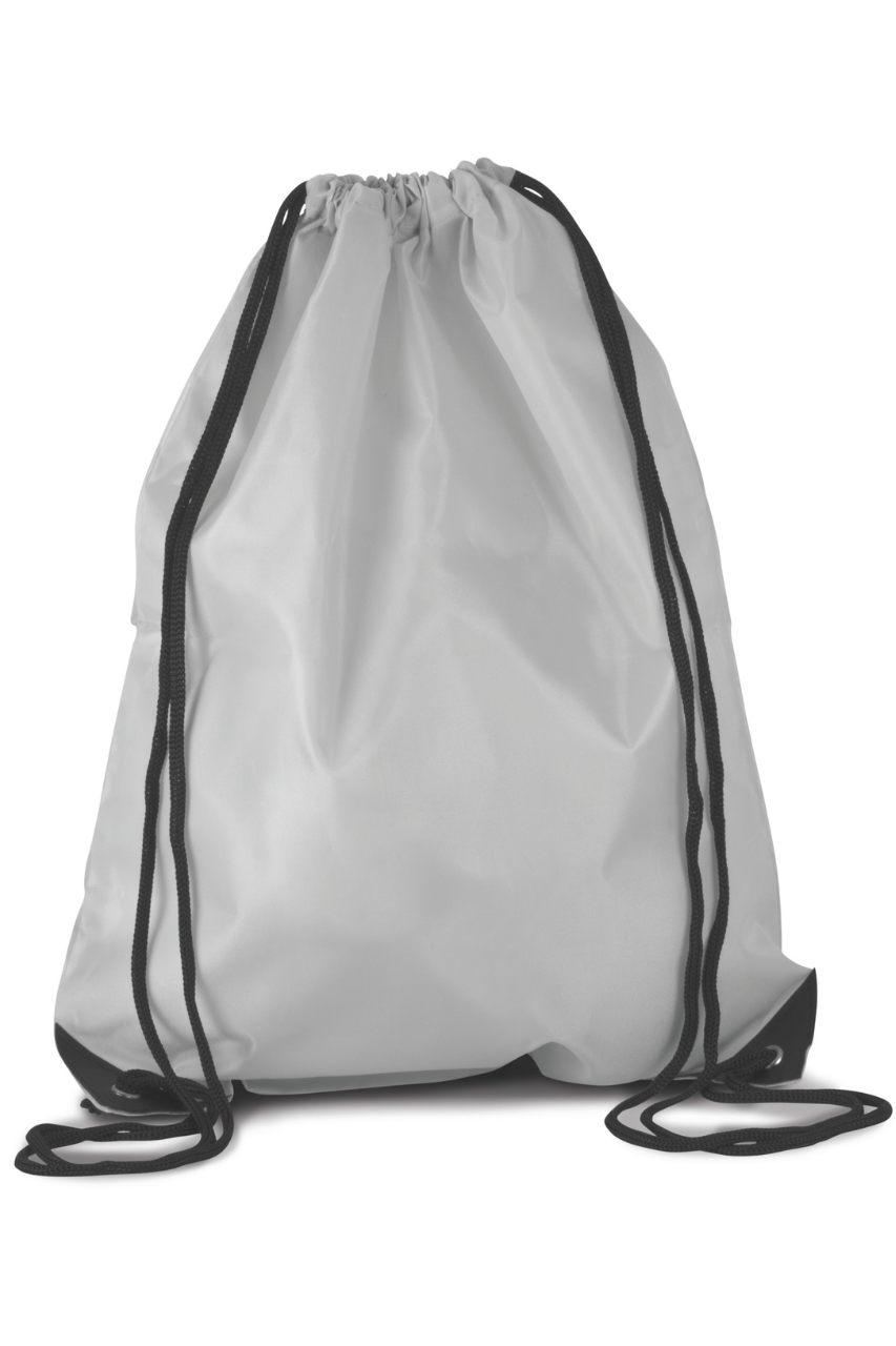 DRAWSTRING BACKPACK - Black - Model