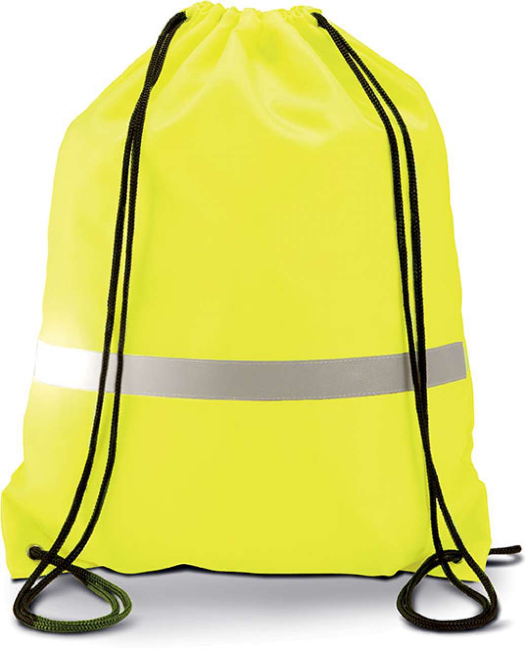 DRAWSTRING BACKPACK - Fluorescent Yellow - Main