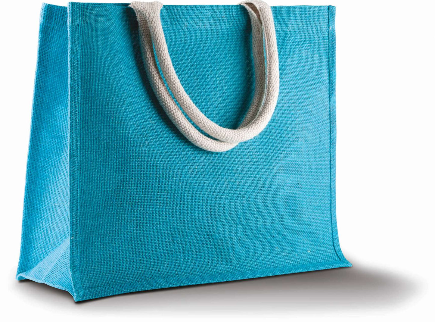 JUTE BEACH BAG - White - Additional