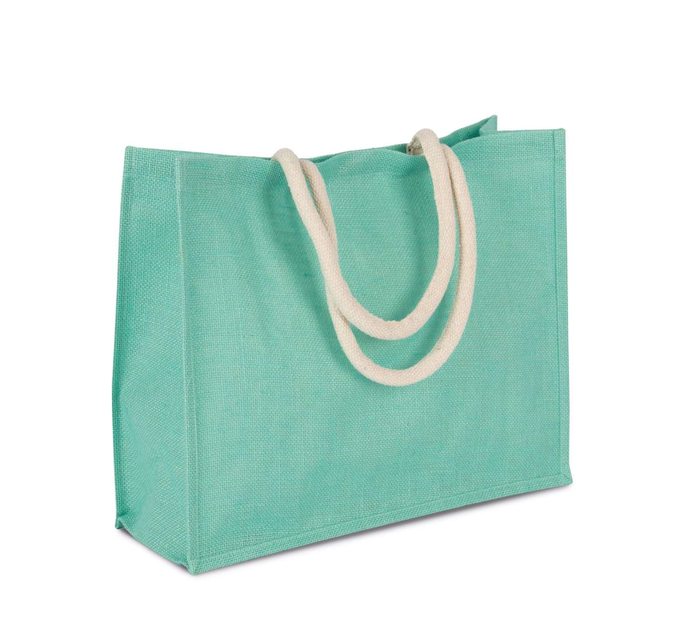 JUTE BEACH BAG - Ice Mint - Additional