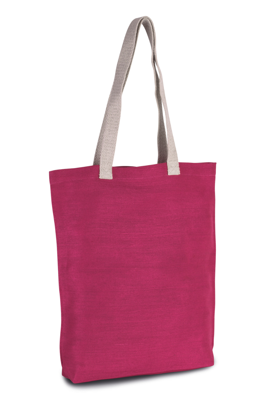 JUCO SHOPPER BAG - Fuchsia - Model