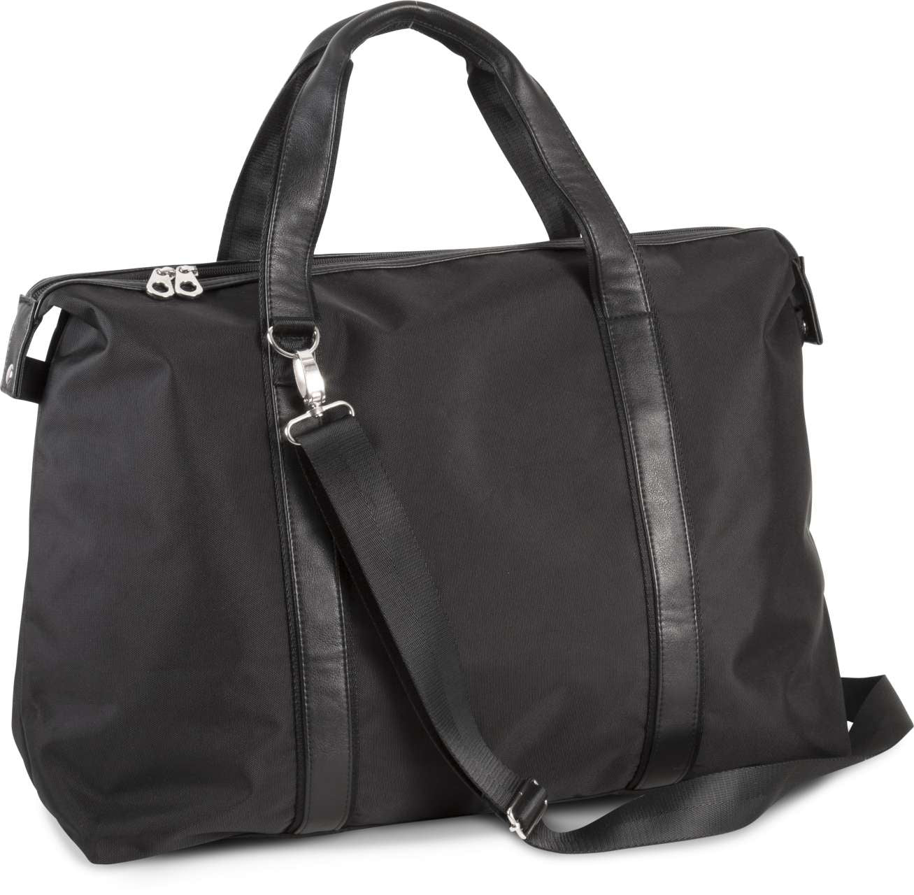 HOLDALL TRAVEL BAG - Black - colorimageurl