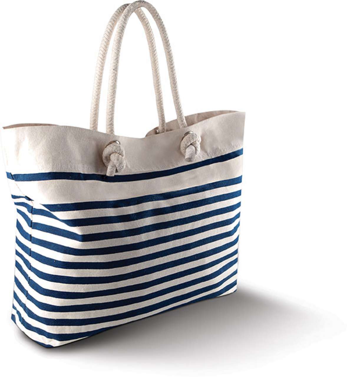 BEACH BAG - Natural/Navy - Additional
