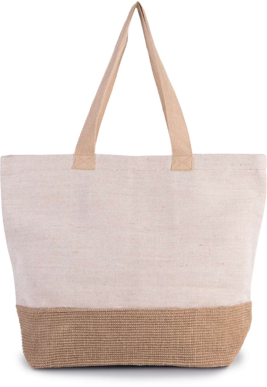 RUSTIC JUCO HOLD-ALL SHOPPER BAG - Rustic Natural/Natural - colorimageurl