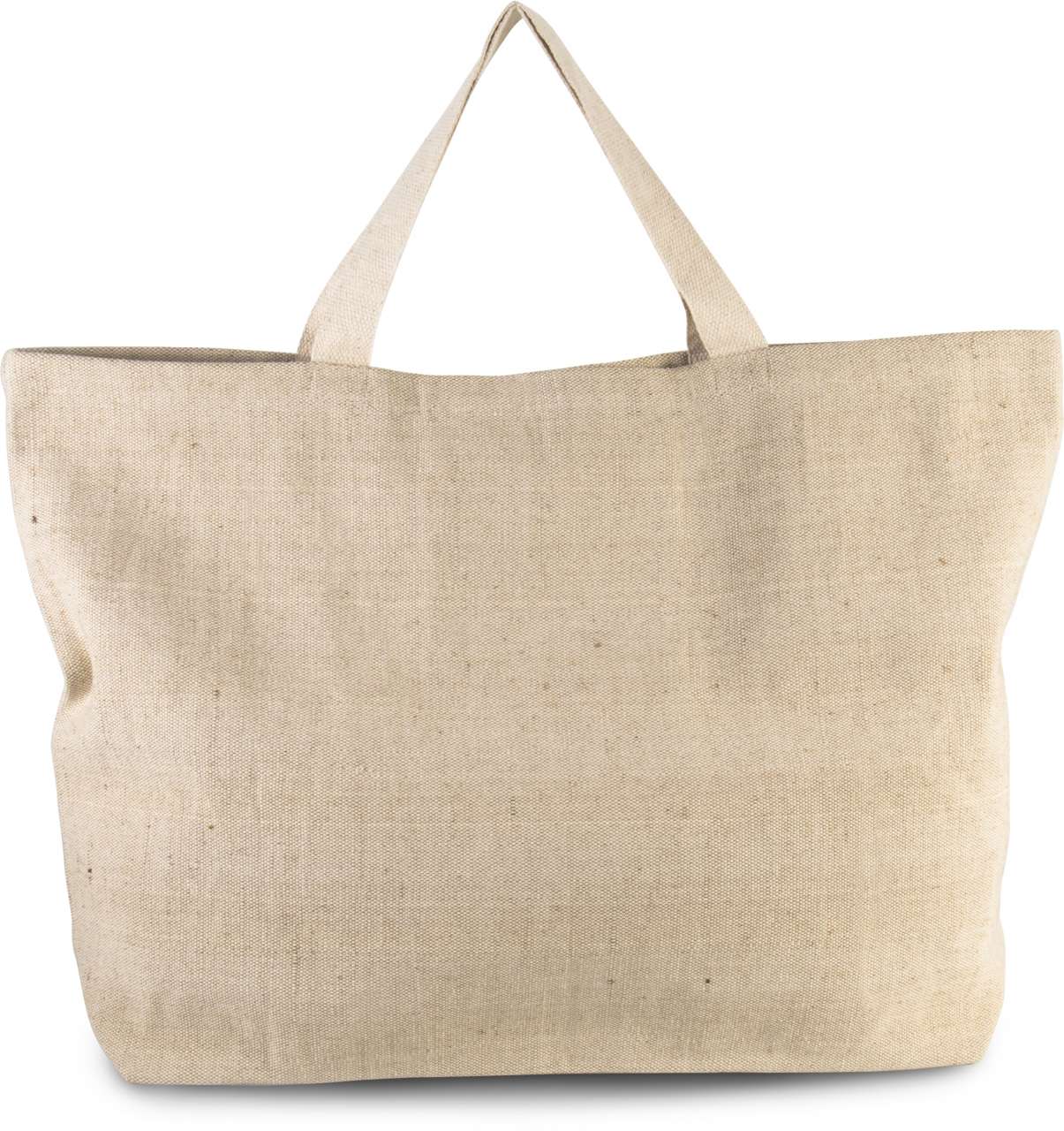 RUSTIC JUCO LARGE HOLD-ALL SHOPPER BAG - Rustic Natural - colorimageurl