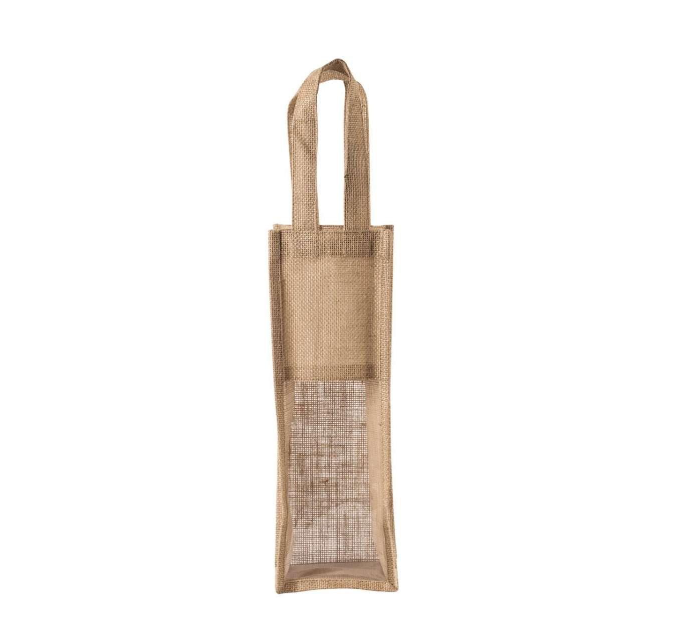 JUTE BOTTLE BAG - Natural - Main