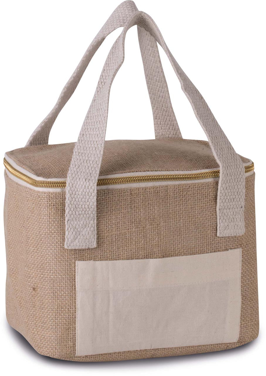 JUTE COOL BAG - SMALL SIZE - Natural - Model