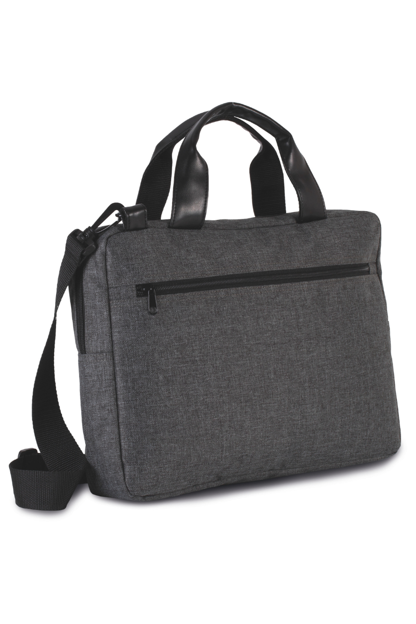 LAPTOP/DOCUMENT BAG - Dark Grey - Model