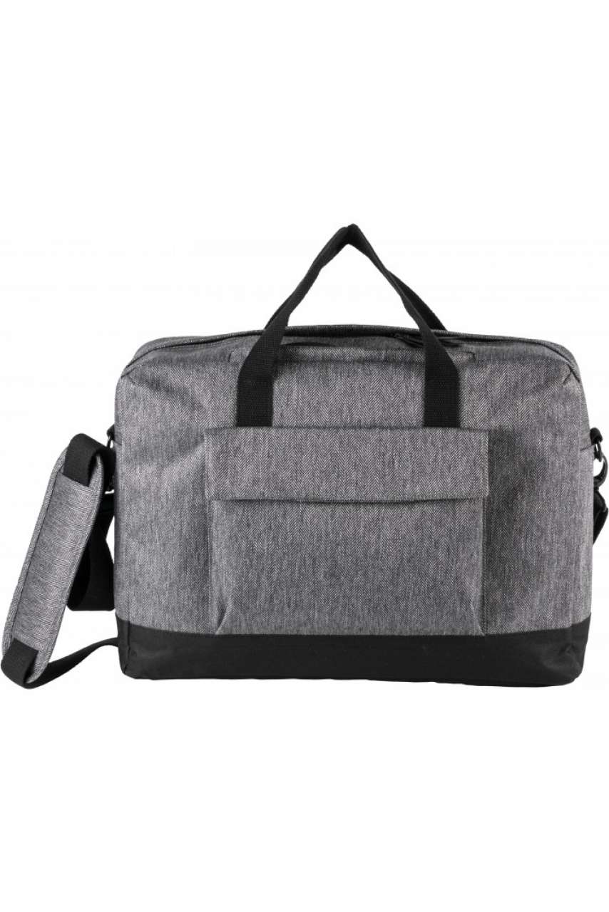 LAPTOP BAG - Grey Twill/Black - Additional