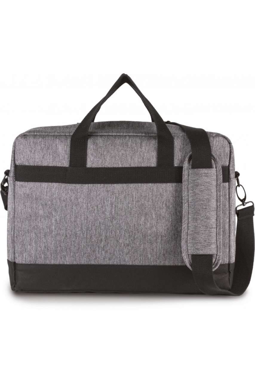 LAPTOP BAG - Grey Twill/Black - Additional