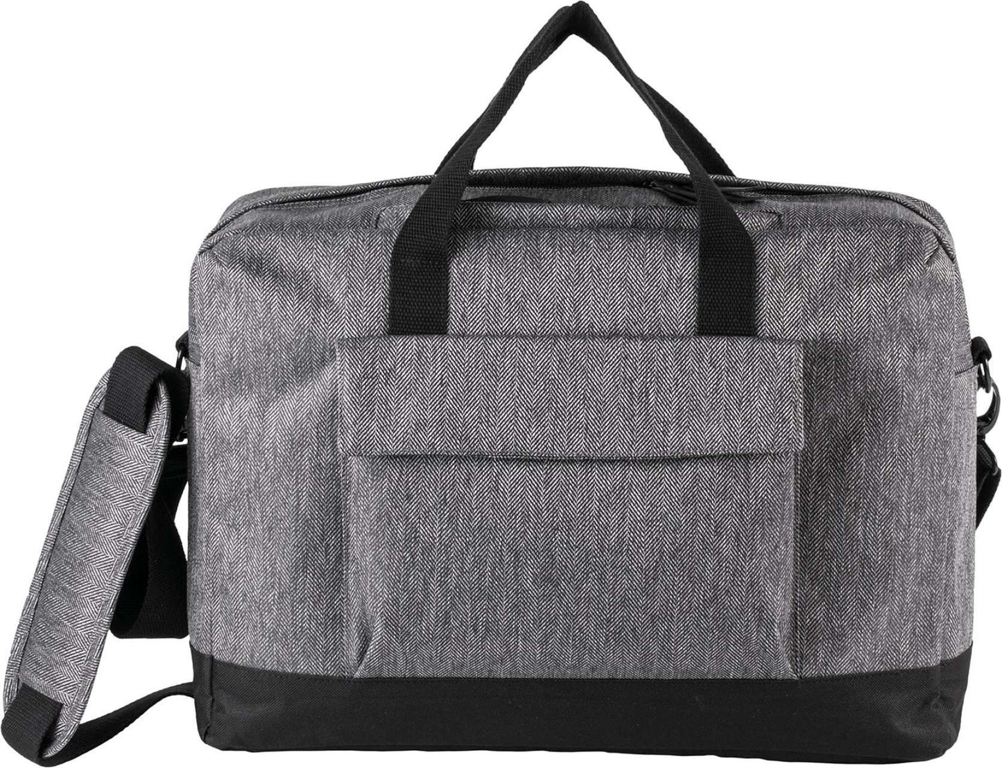 LAPTOP BAG - Grey Twill/Black - Additional