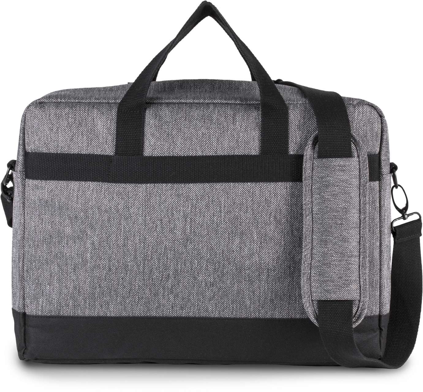 LAPTOP BAG - Grey Twill/Black - Additional