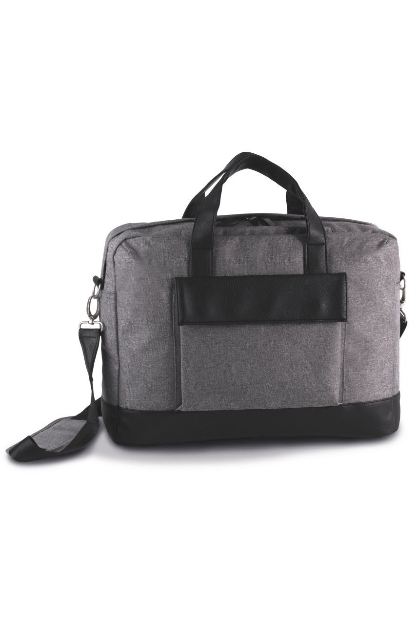 BUSINESS LAPTOP BAG - Graphite Blue Heather - Model