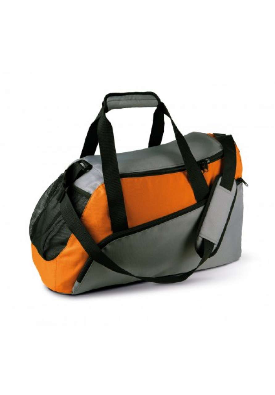 SPORTS BAG - Slate Grey/Orange - Main