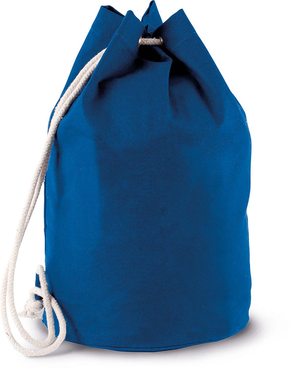 COTTON SAILOR-STYLE BAG WITH DRAWSTRING - Royal Blue - Additional
