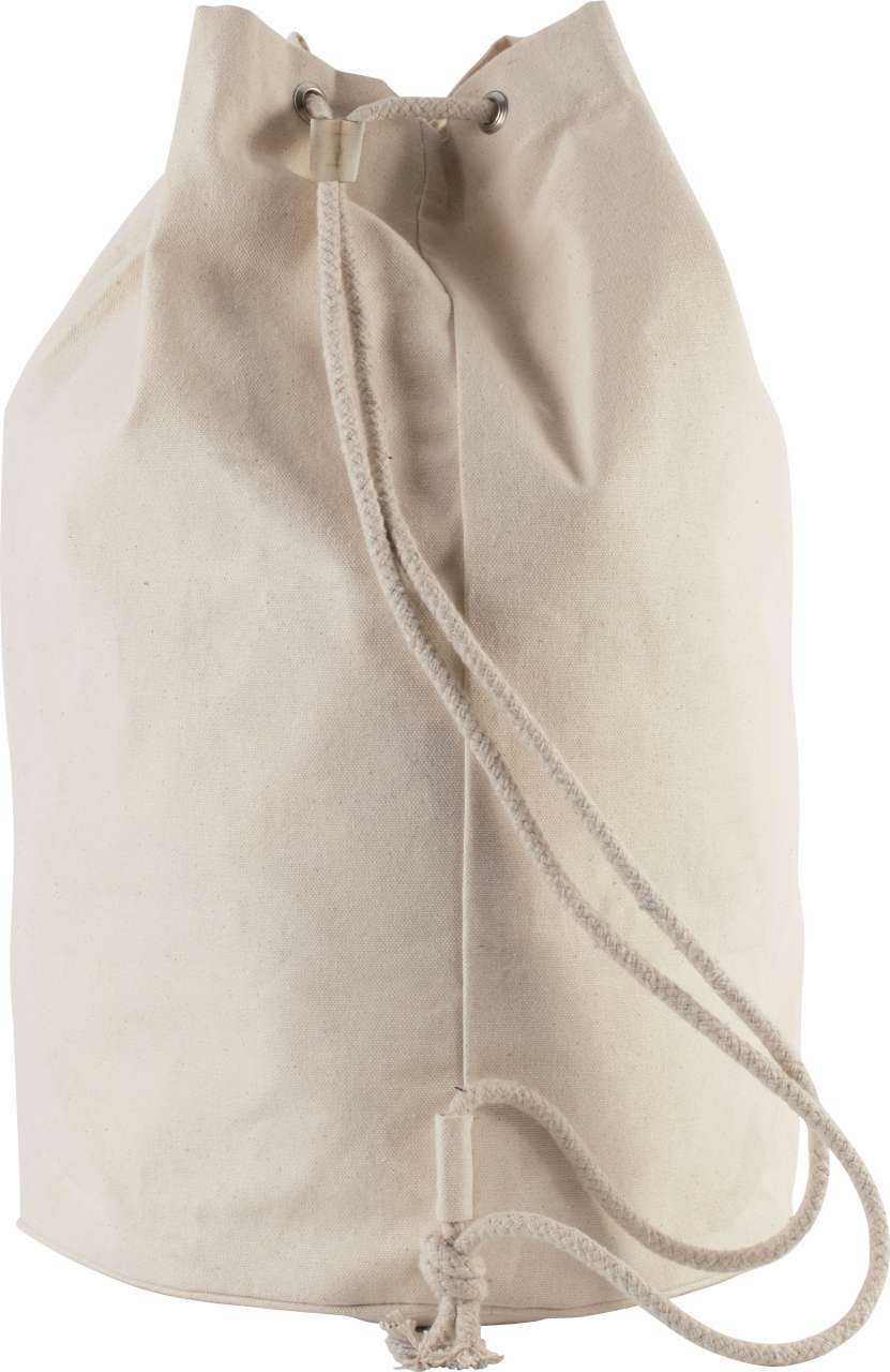 COTTON SAILOR-STYLE BAG WITH DRAWSTRING - Natural - Additional