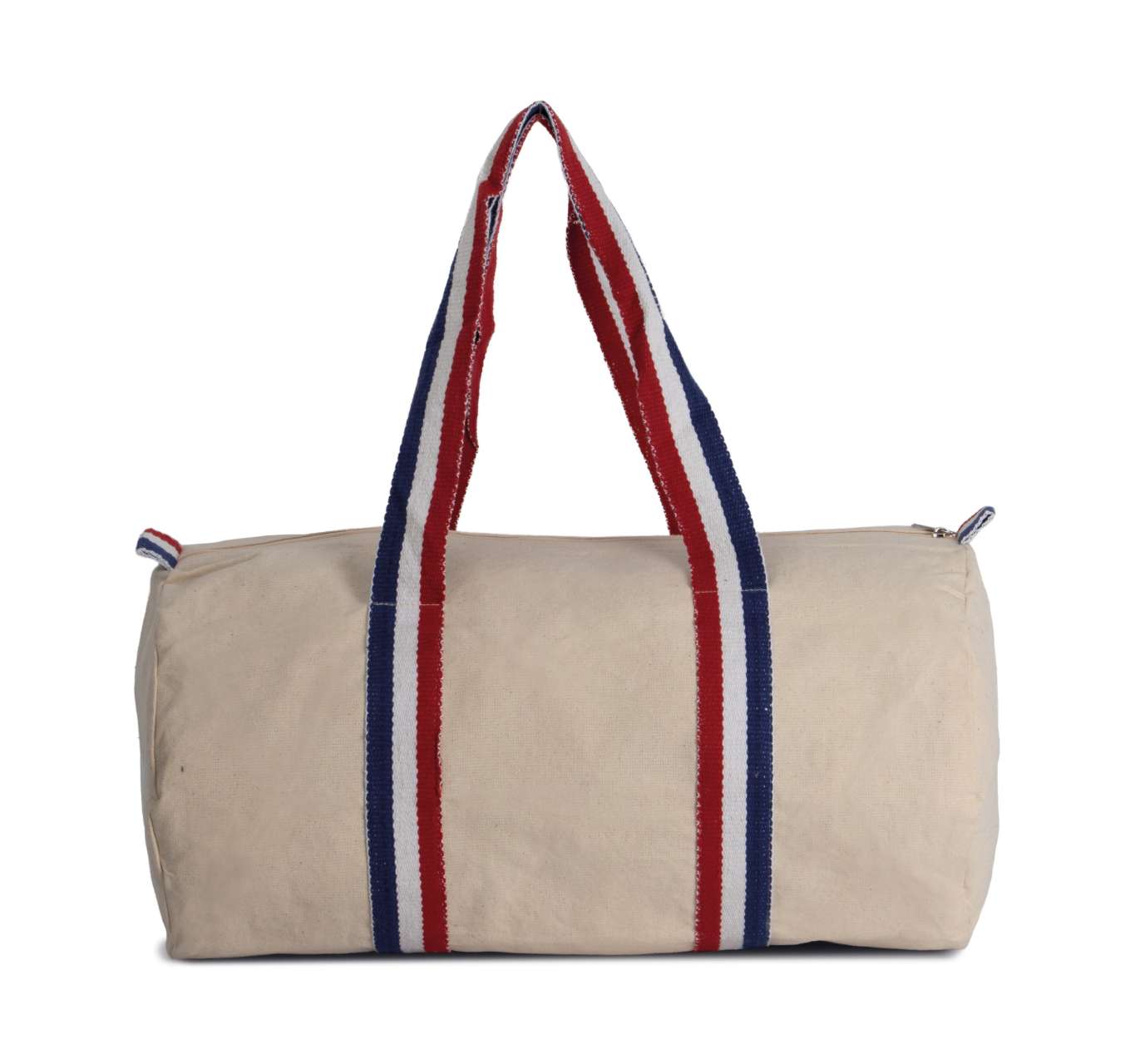 COTTON CANVAS HOLD-ALL BAG - Natural/Reflex Blue/White/French Red - Main
