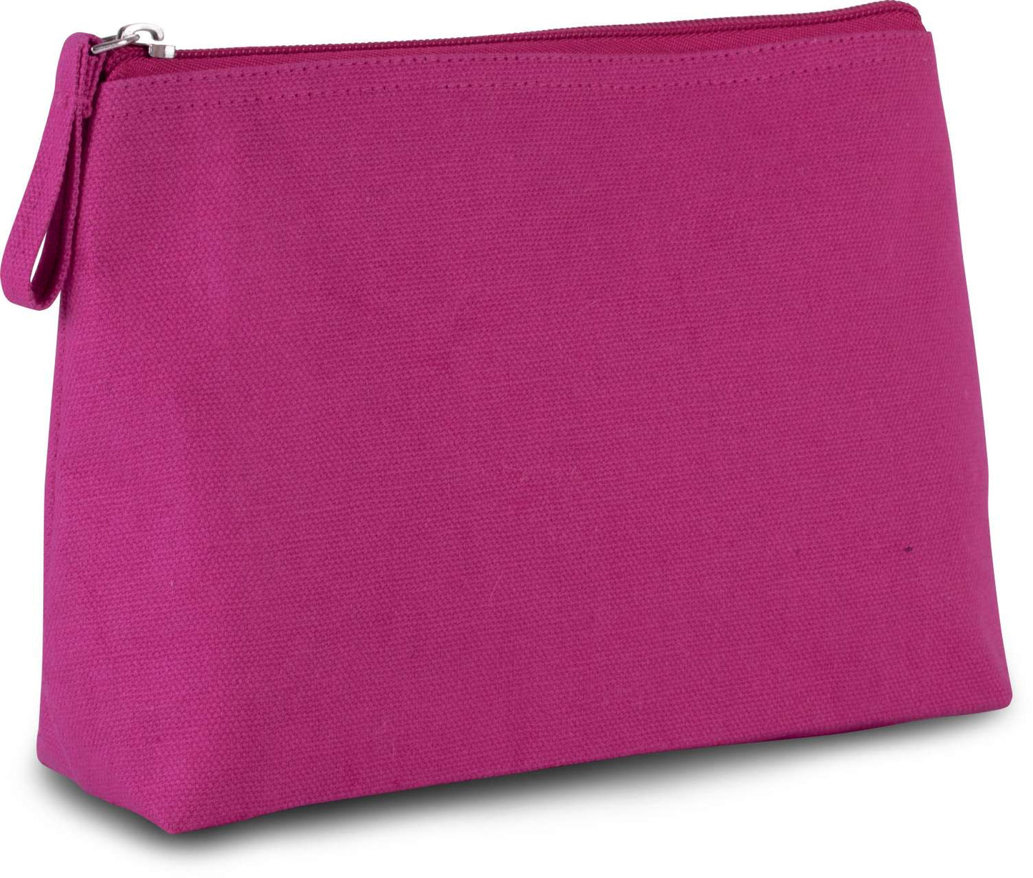 TOILETRY BAG IN COTTON CANVAS - Fuchsia - Additional