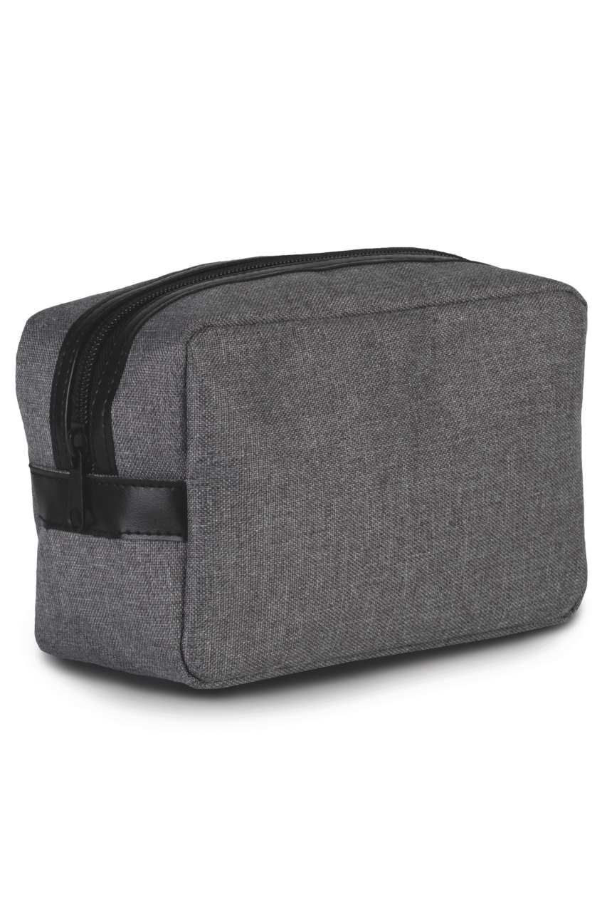TOILETRY BAG - Dark Grey Heather - Model