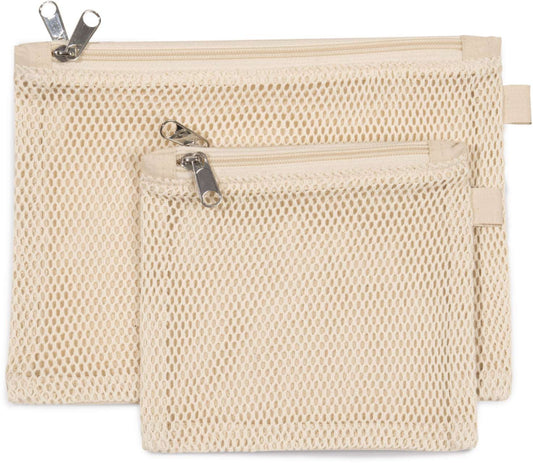 DOUBLE COMPARTMENT VANITY CASE - Natural - Main