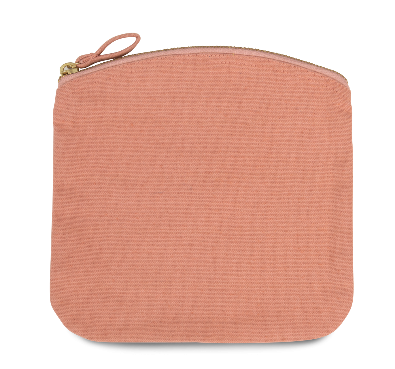POUCH WITH ZIP FASTENING - Dusty Pink - colorimageurl