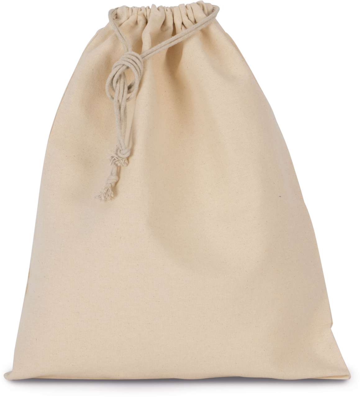 COTTON BAG WITH DRAWCORD CLOSURE - LARGE SIZE - Natural - Main