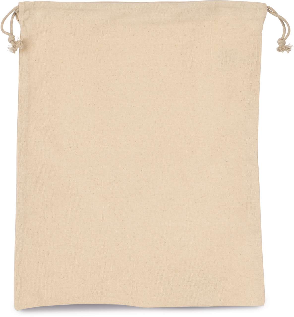 COTTON BAG WITH DRAWCORD CLOSURE - LARGE SIZE - Natural - Additional