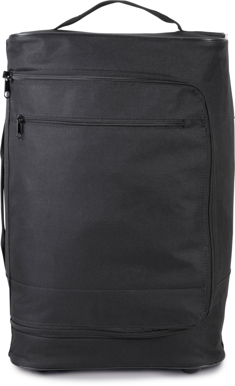 CABIN SIZE TROLLEY SUITCASE - Black - Main