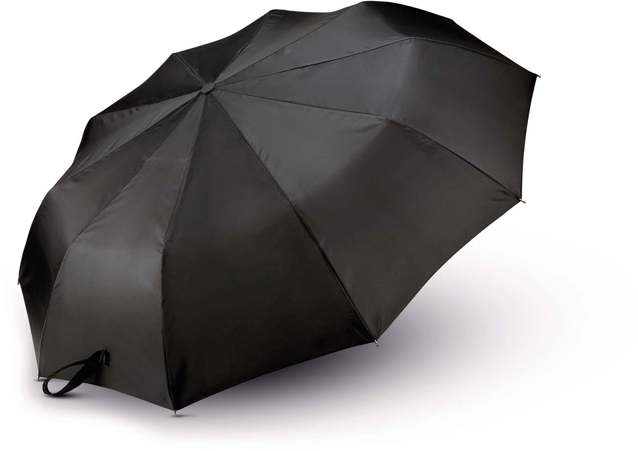 CLASSIC J HANDLE FOLDABLE UMBRELLA - Black - Additional