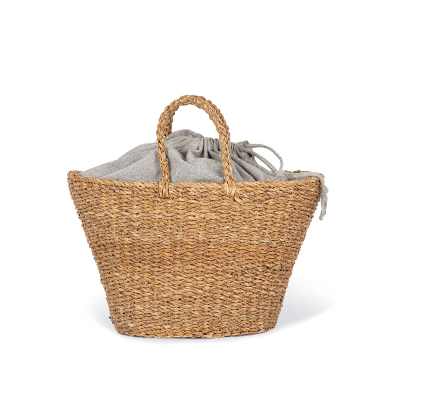 HAND-WOVEN BASKET - Seagrass - colorimageurl