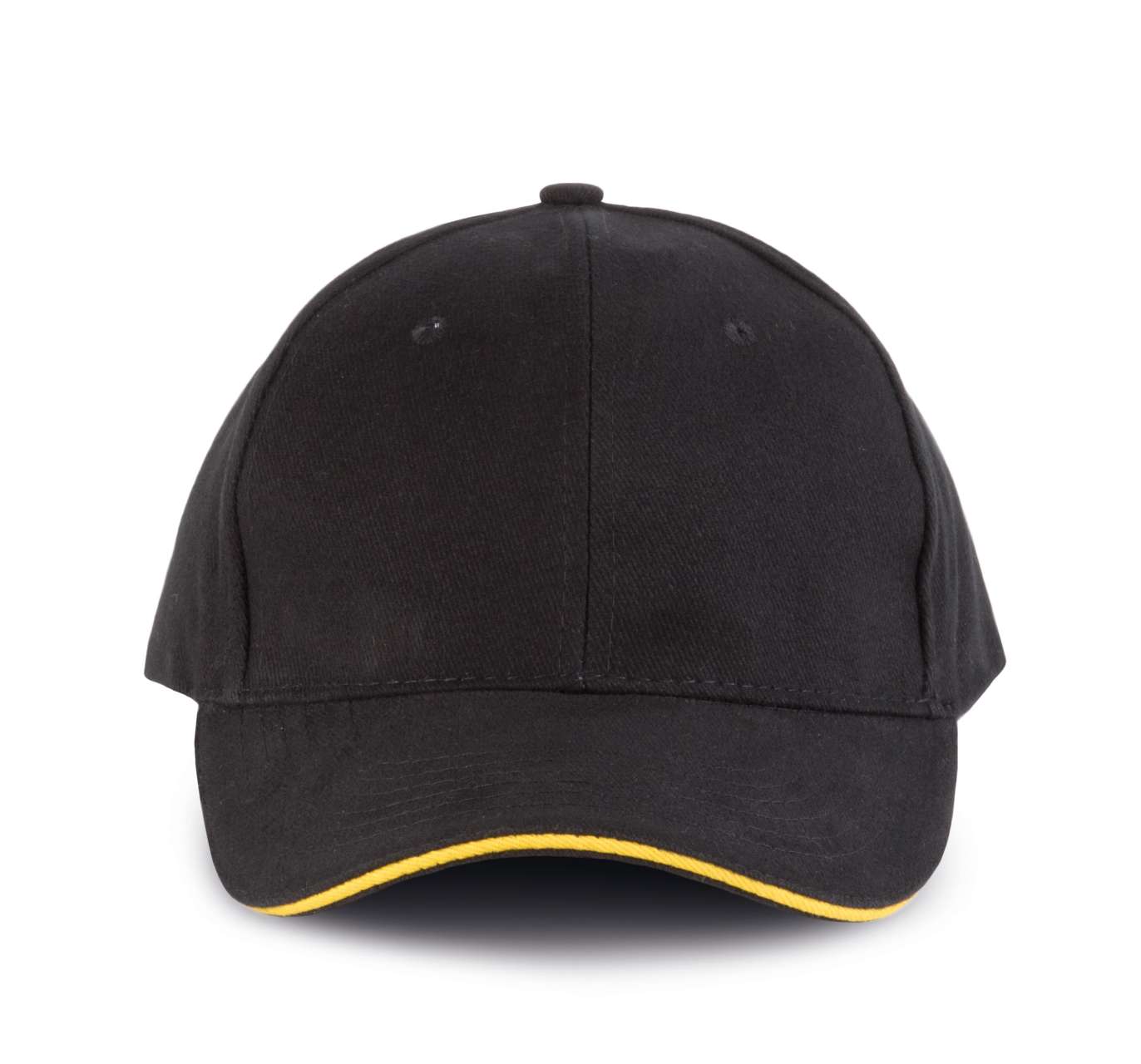 ORLANDO - 6 PANELS CAP - Black/Yellow - Main