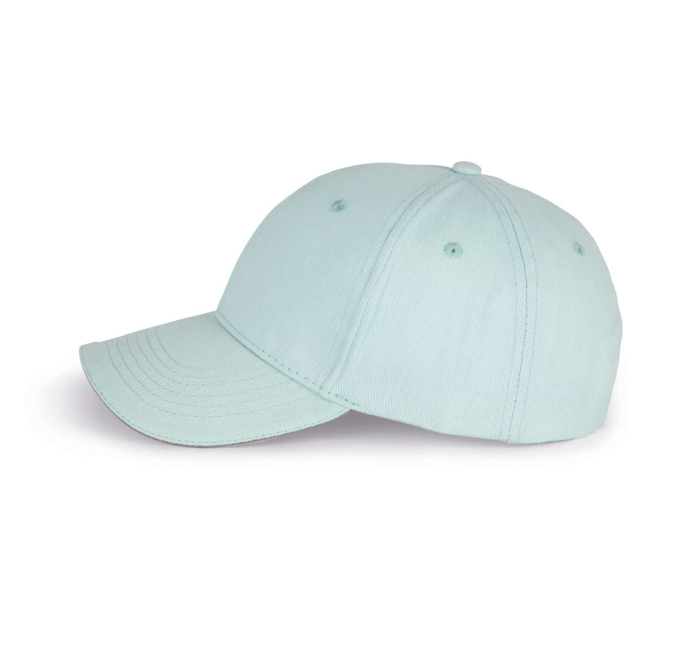 ORLANDO - 6 PANELS CAP - Ice Mint/Light Grey - Additional