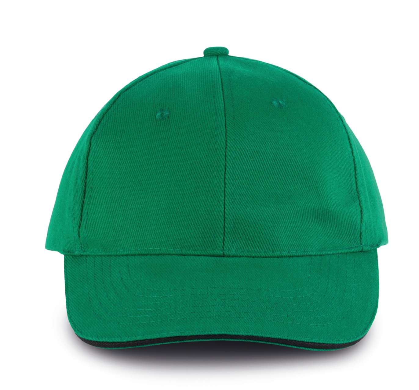 ORLANDO - 6 PANELS CAP - Kelly Green/Black - Main