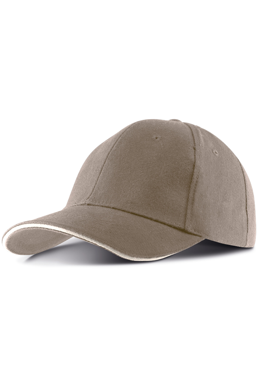 ORLANDO KIDS - KIDS' 6 PANELS CAP - Beige/White - Model