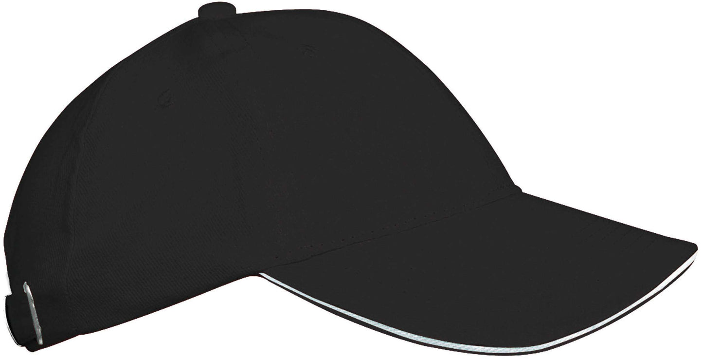 ORLANDO KIDS - KIDS' 6 PANELS CAP - Dark Grey/Light Grey - Main