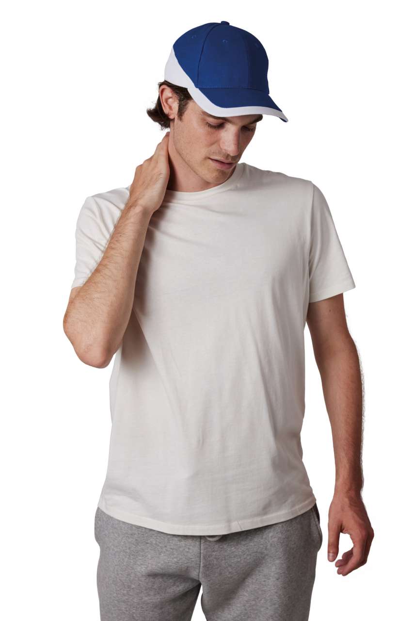 RACING - TWO-TONE 6 PANEL CAP - Black/Orange - Additional