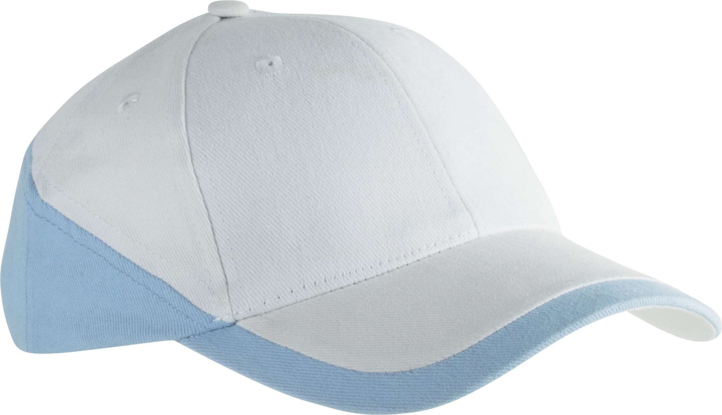 RACING - TWO-TONE 6 PANEL CAP - White/Sky Blue - Main