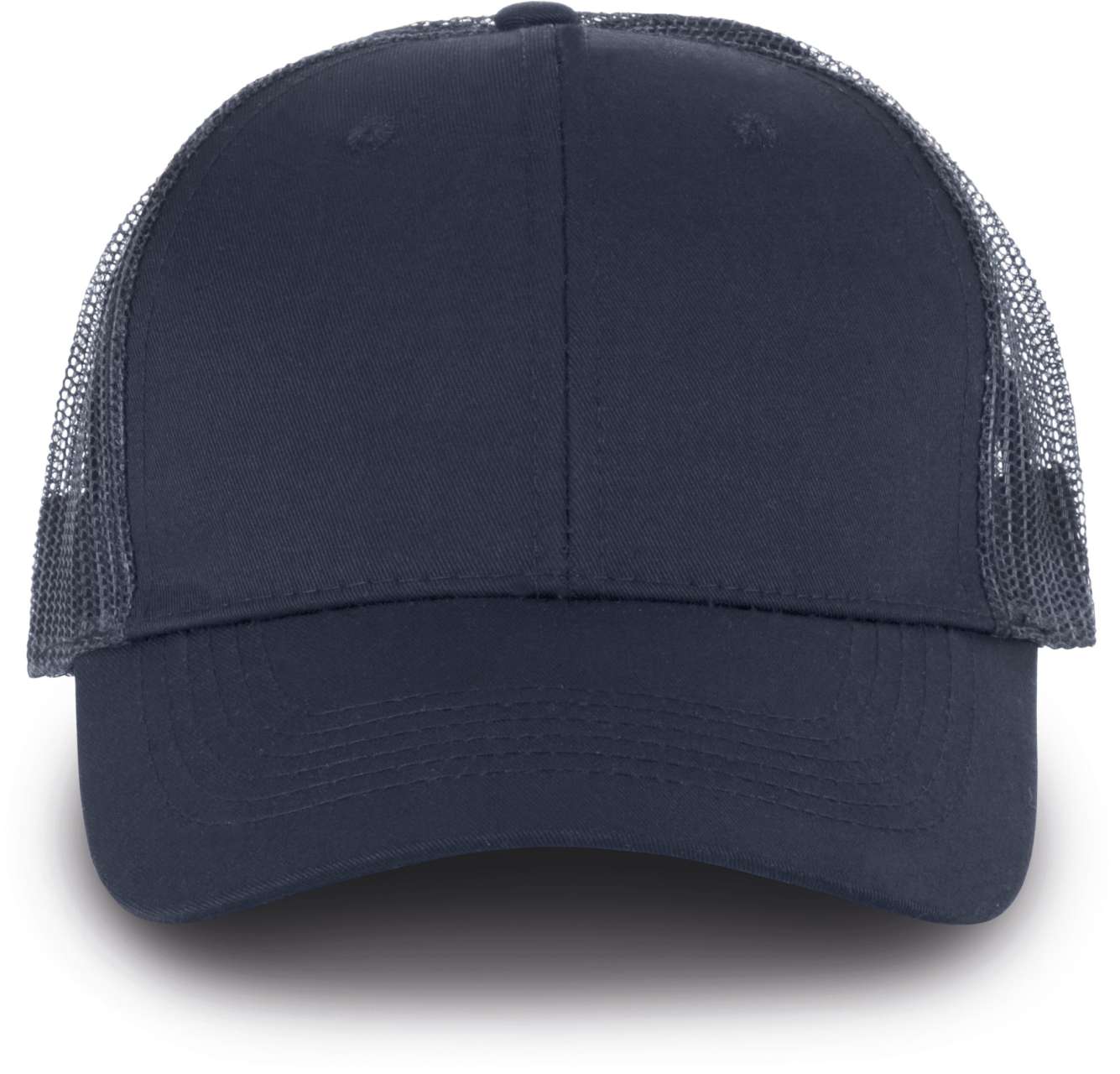 OEKOTEX CERTIFIED TRUCKER CAP - Navy/Navy - colorimageurl