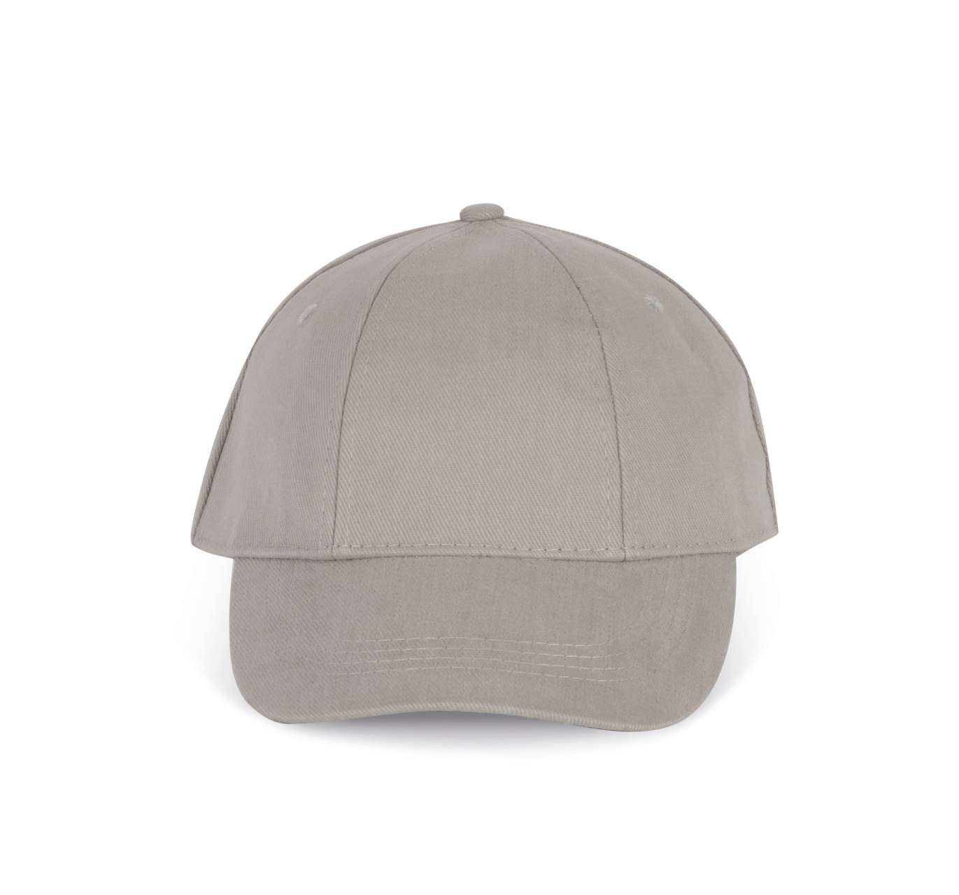 6 PANELS EASY-PRINT CAP - Grey - colorimageurl