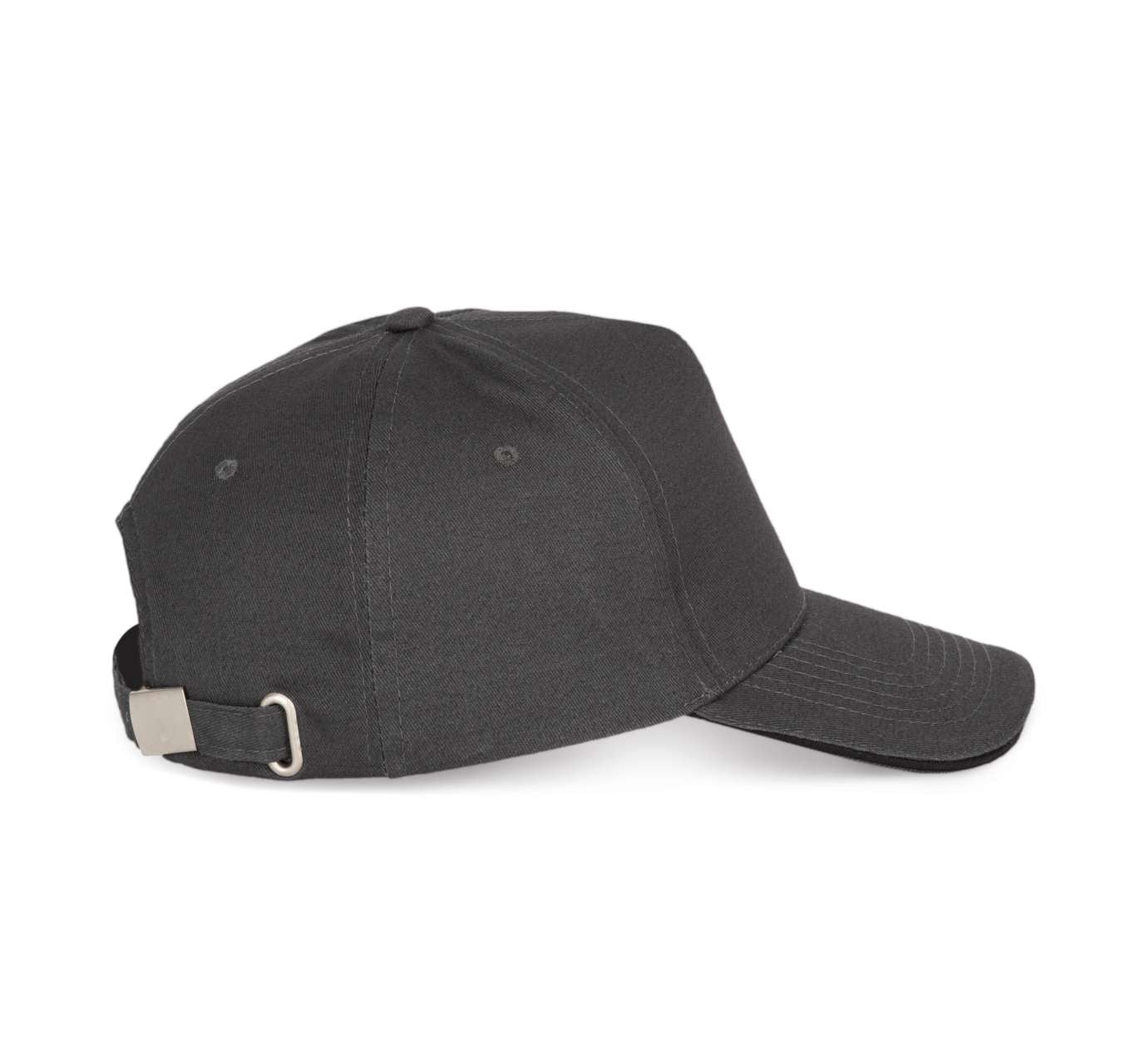SANDWICH PEAK CAP - 5 PANELS - Dark Grey/Black - Additional