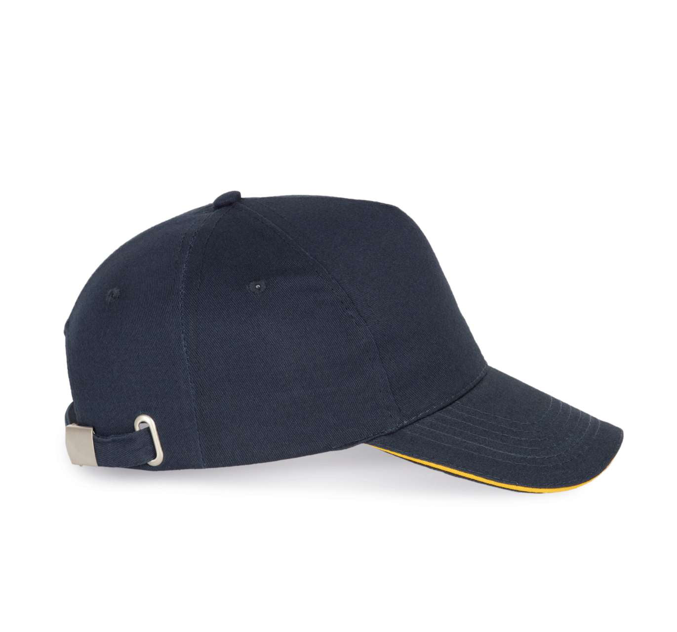 SANDWICH PEAK CAP - 5 PANELS - Navy/Yellow - Additional