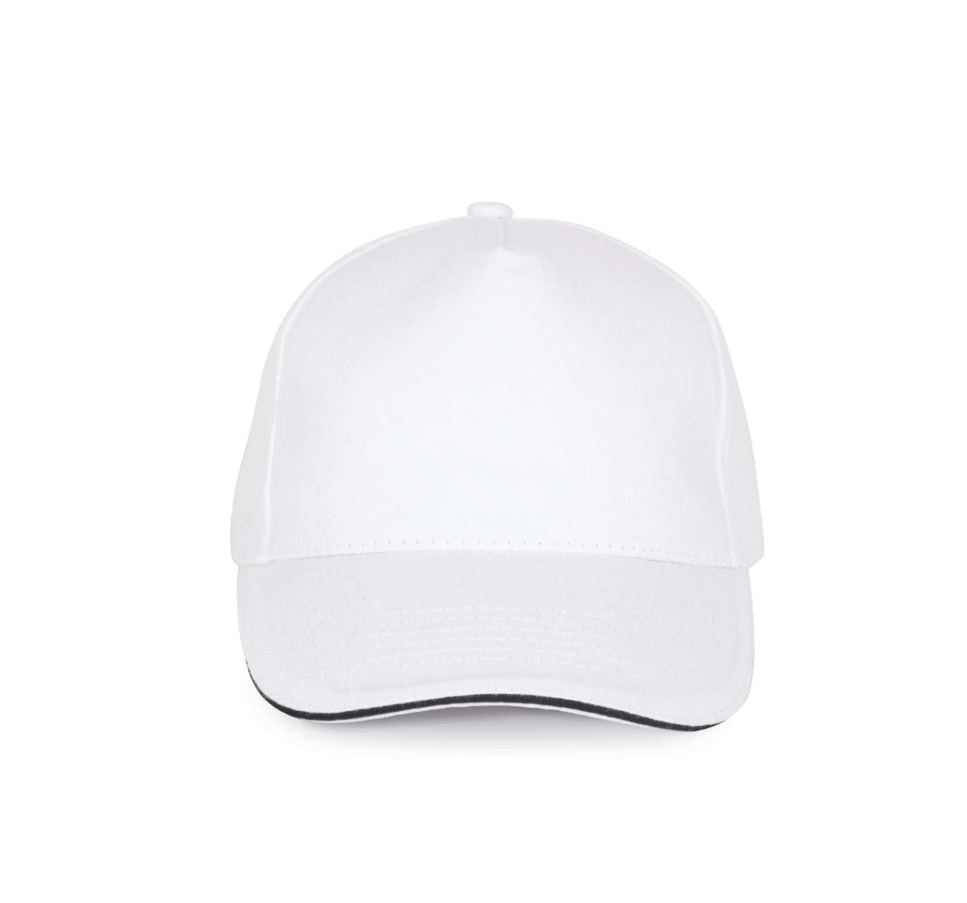 SANDWICH PEAK CAP - 5 PANELS - White/Navy - Main