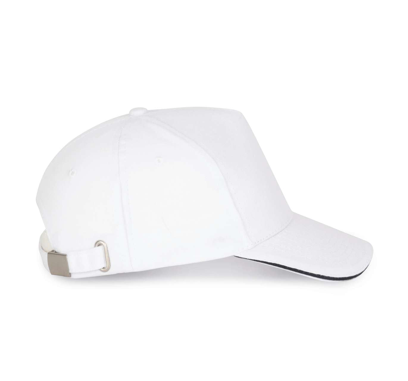 SANDWICH PEAK CAP - 5 PANELS - White/Navy - Additional