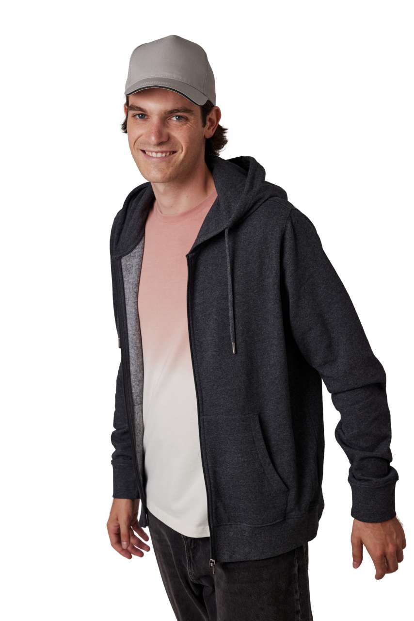 SANDWICH PEAK CAP - 5 PANELS - Light Grey/Dark Grey - Additional