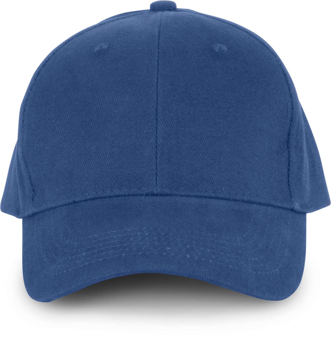 6 PANELS ORGANIC COTTON CAP - Royal Blue - colorimageurl