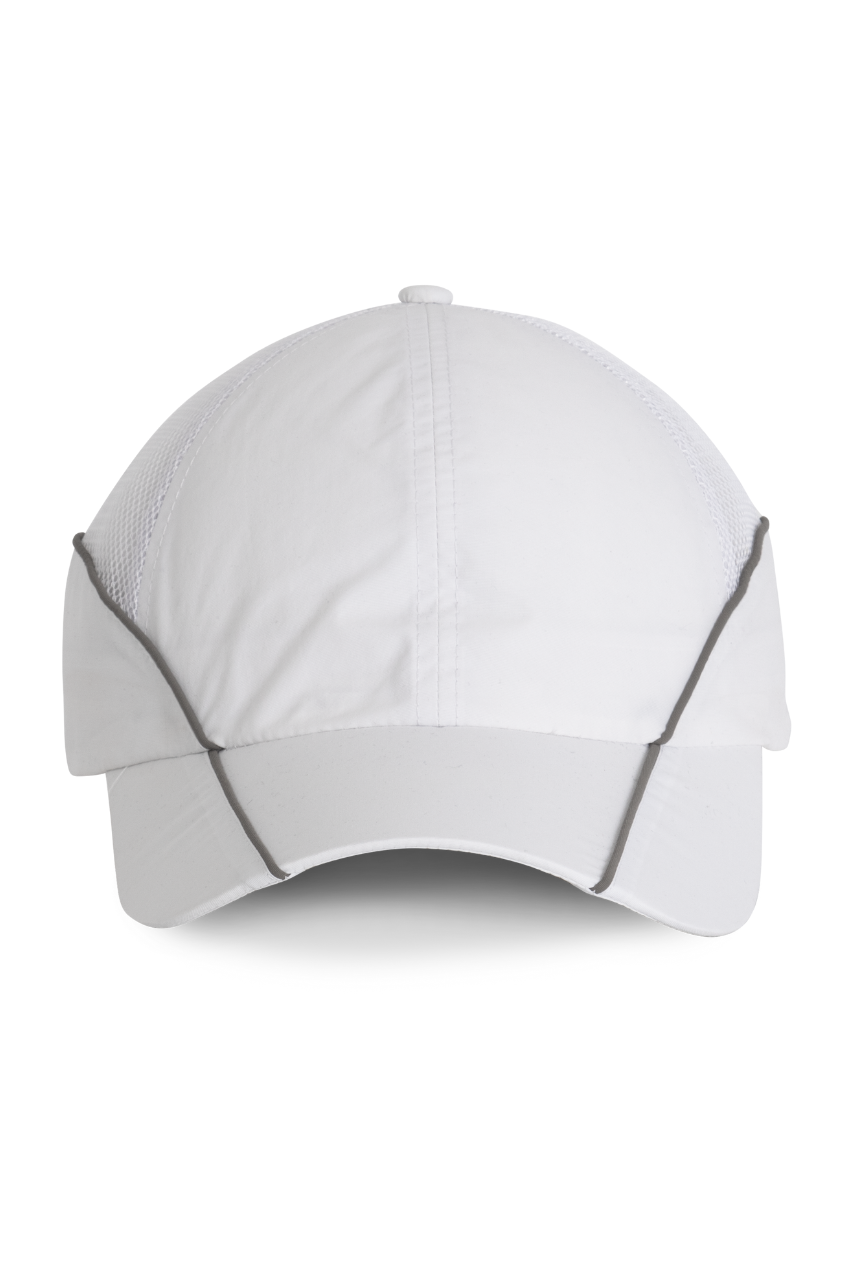 SOFT MESH CAP - 6 PANELS - White/Silver - modelimageurl