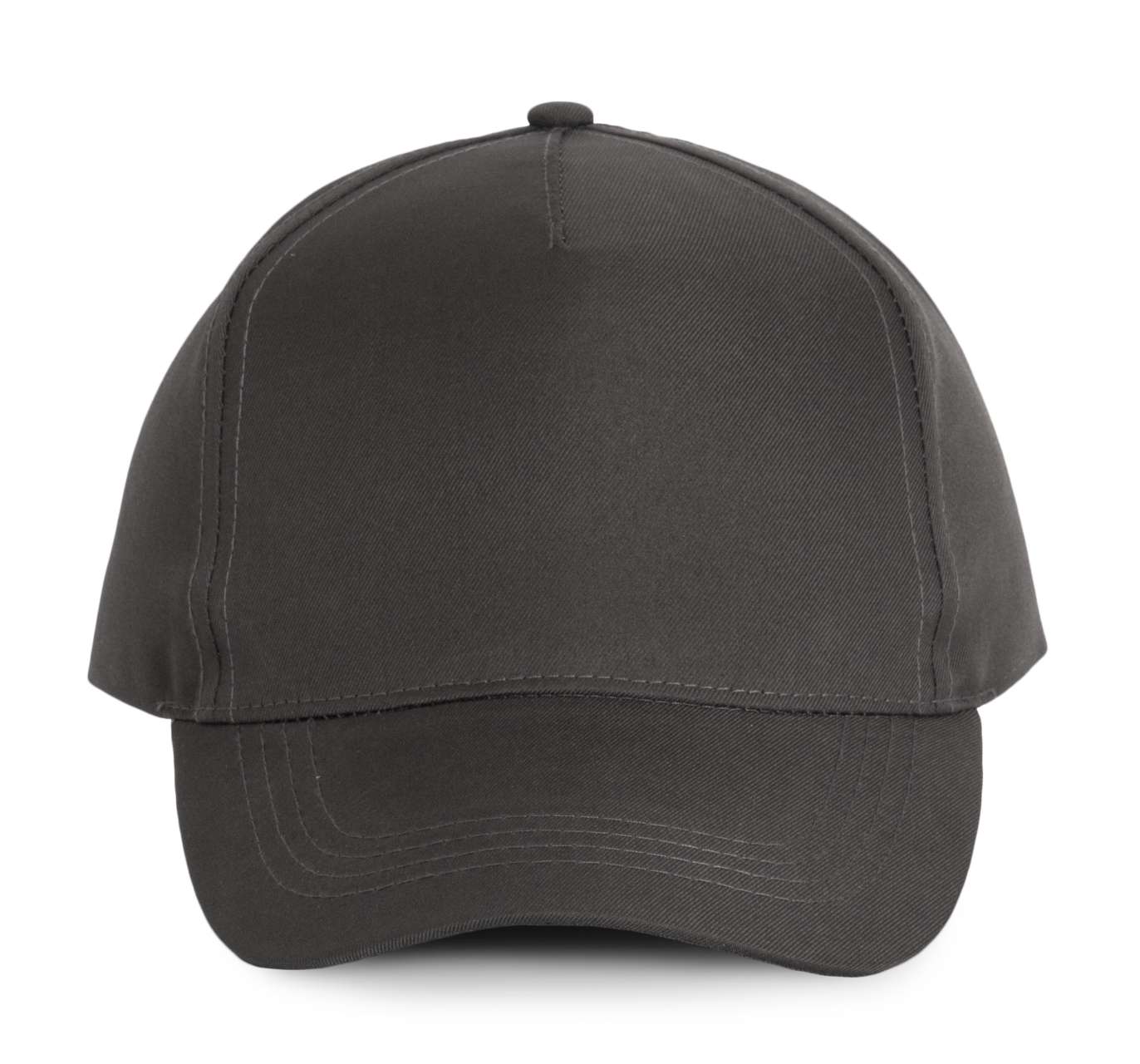 POLYESTER CAP - 5 PANELS - Dark Grey - Main